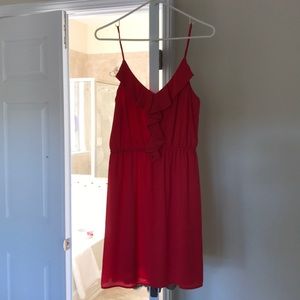 Size Large Coral Alya Dress from Franchescas.